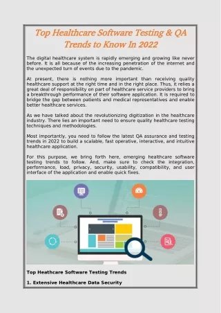 top top healthcare healthcare software trends