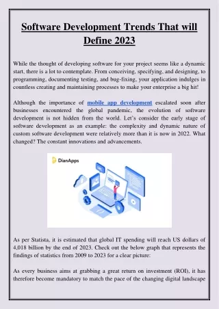 software development trends that will define 2023