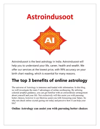Online Astrology Services