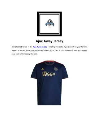 ajax away jersey