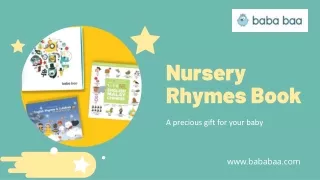 Nursery Rhymes Book