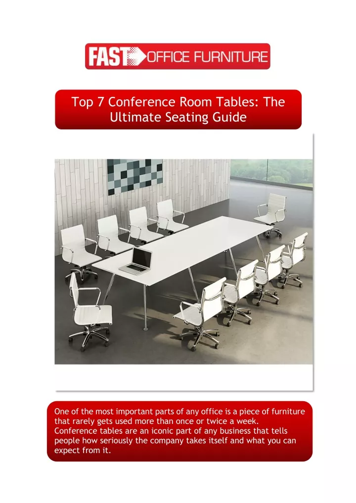 top 7 conference room tables the ultimate seating