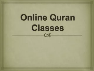 Learn Quran Online in USA at Online Quran Classes