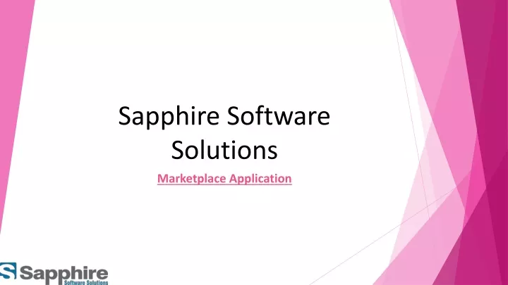 sapphire software solutions