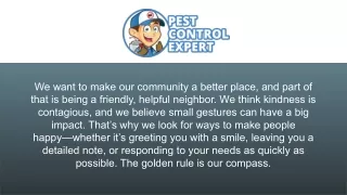 Local Pest Control Services - Pest Control Expert