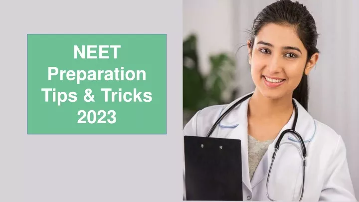neet preparation tips tricks 2023