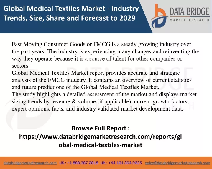 global medical textiles market industry trends