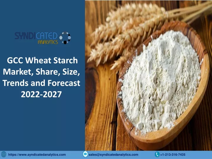 gcc wheat starch market share size trends