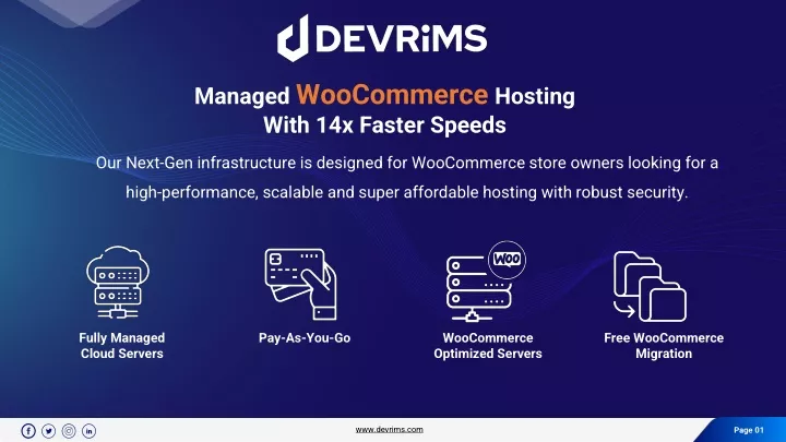 managed woocommerce hosting with 14x faster speeds