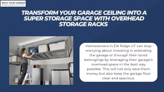 transform your garage ceiling into a super