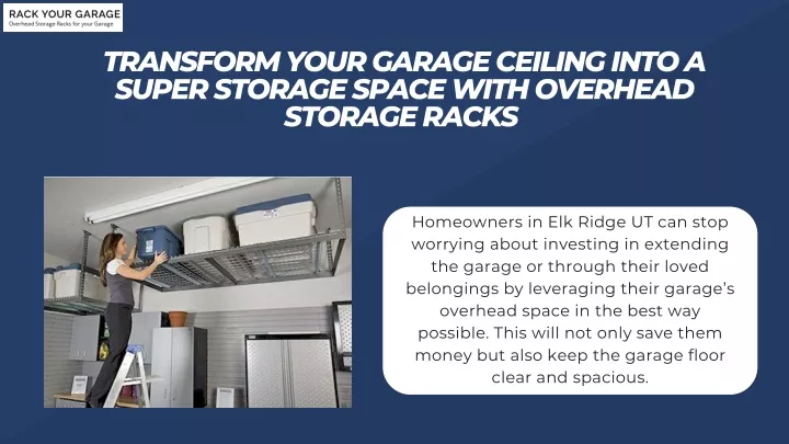 transform your garage ceiling into a super