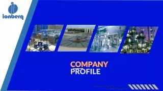 Corporate Profile of ionberg Technologies & Chemicals