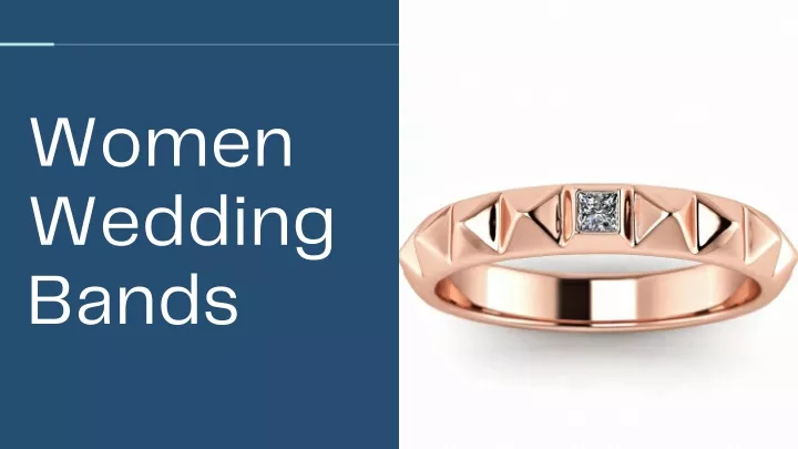 women wedding bands