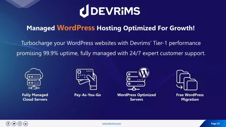 managed wordpress hosting optimized for growth