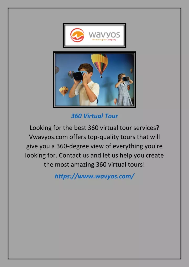 virtual tour powerpoint presentation