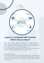 Legacy vs. Intelligent ERP systems Which One to Adopt - slide 1