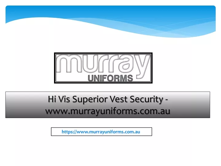 hi vis superior vest security www murrayuniforms