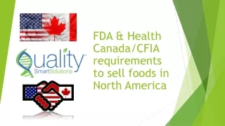 Unlock Food Regulations for Food Sales Health Canada & FDA
