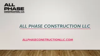 all phase construction llc