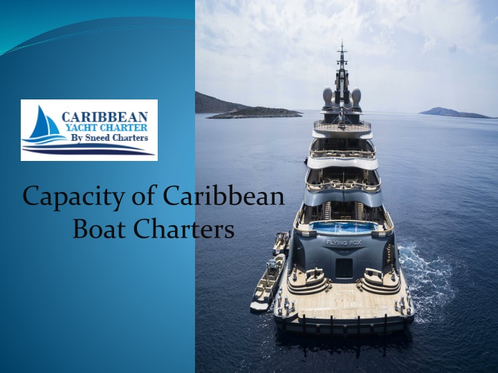 capacity of caribbean boat charters