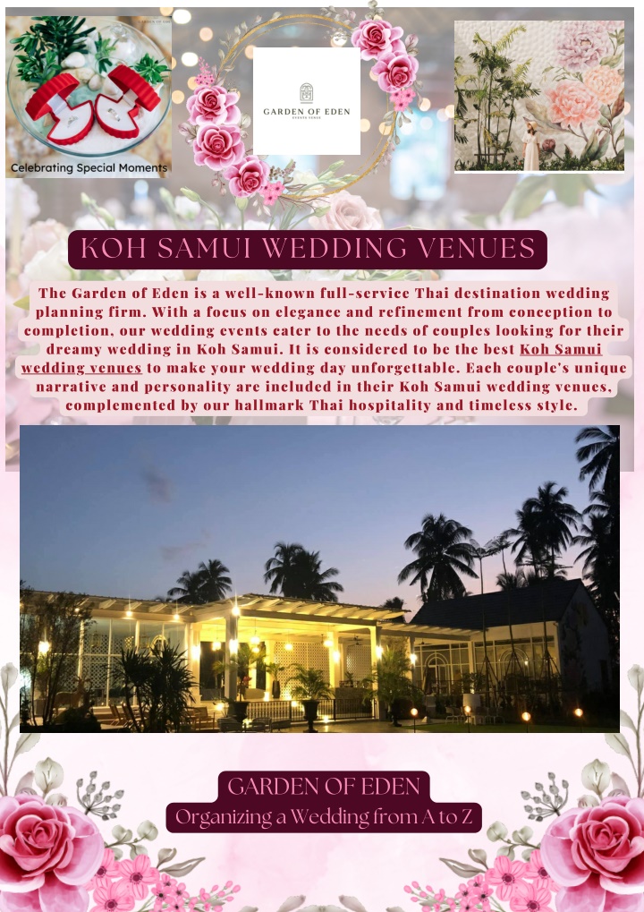 koh samui wedding venues