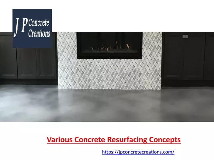 various concrete resurfacing concepts