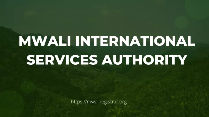 mwali international services authority