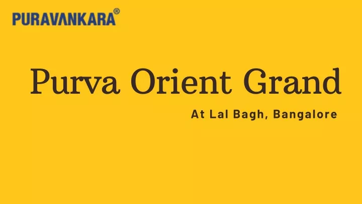 purva orient grand