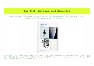 (READ)^ The End Revised and Expanded ZIP