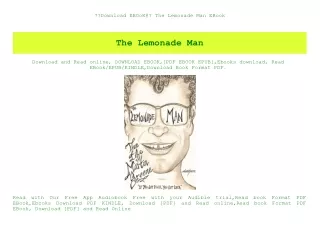 Download EBOoK@ The Lemonade Man EBook
