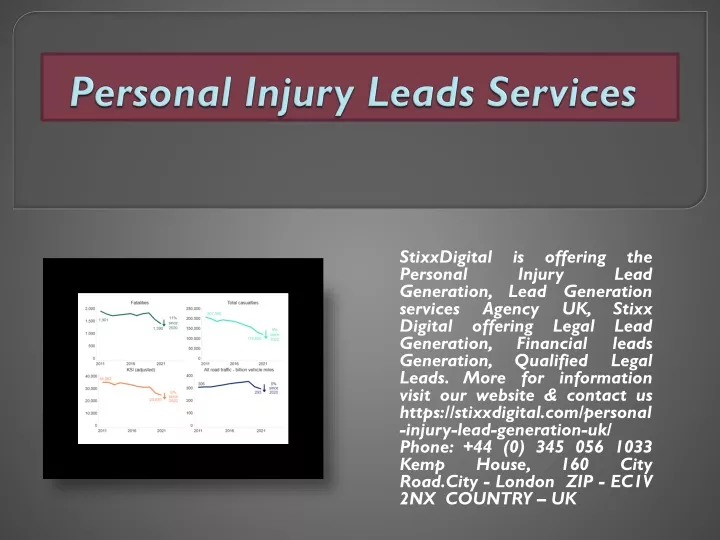 personal injury leads services