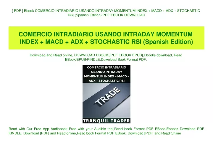 pdf ebook comercio intradiario usando intraday