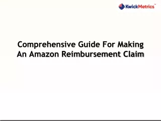 comprehensive guide for making an amazon