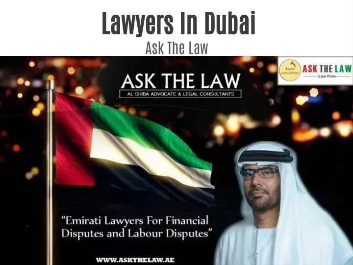 lawyers in dubai ask the law
