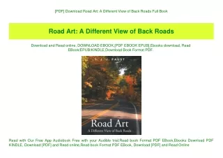 [PDF] Download Road Art A Different View of Back Roads Full Book
