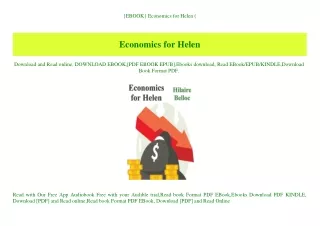 {EBOOK} Economics for Helen (E.B.O.O.K. DOWNLOAD^
