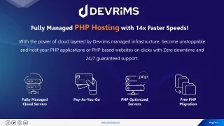 fully managed php hosting with 14x faster speeds