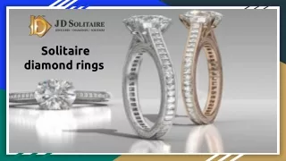 JD solitaire – solitaire diamond rings for ladies