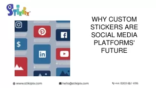 WHY CUSTOM STICKERS ARE SOCIAL MEDIA PLATFORMS' FUTURE