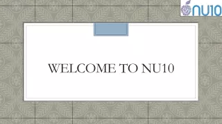 welcome to nu10