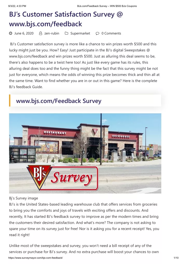 9 3 22 4 33 pm bj s customer satisfaction survey