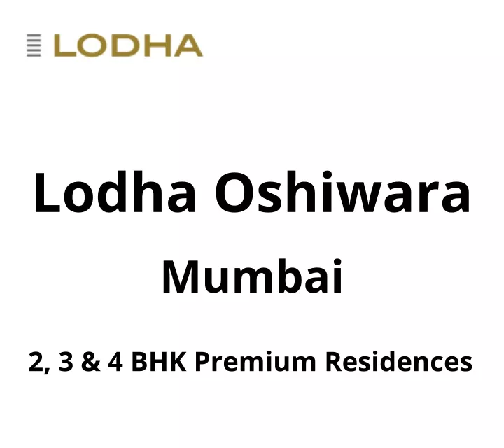 lodha oshiwara mumbai