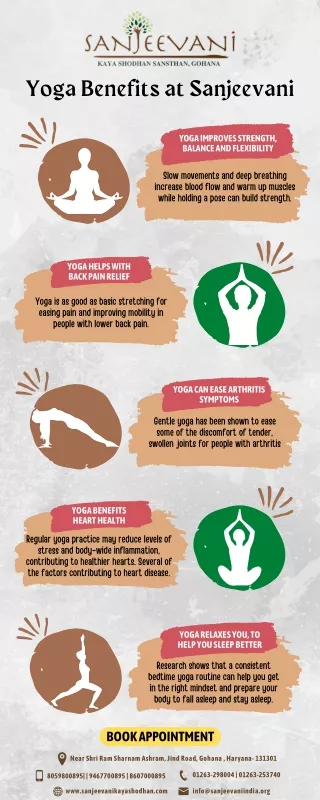 yoga benefits at sanjeevani