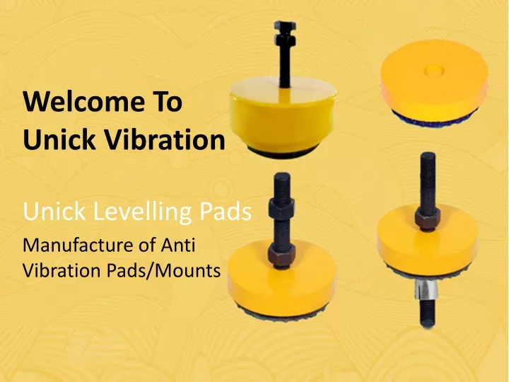 welcome to unick vibration
