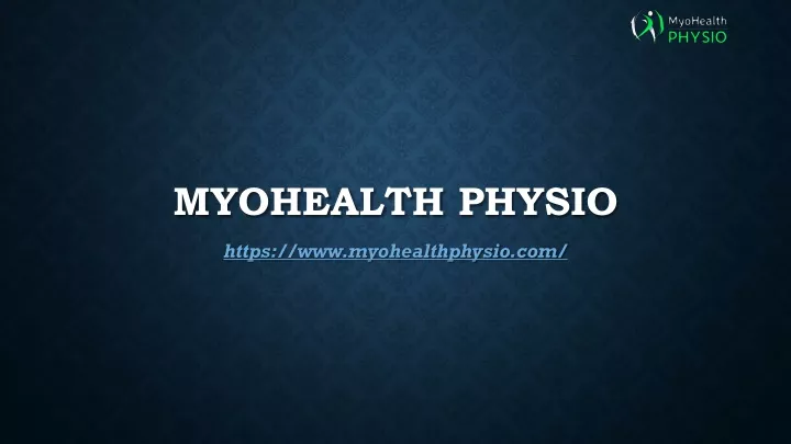 myohealth physio