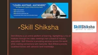 Skill Shiksha