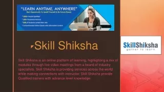 Skill Shiksha