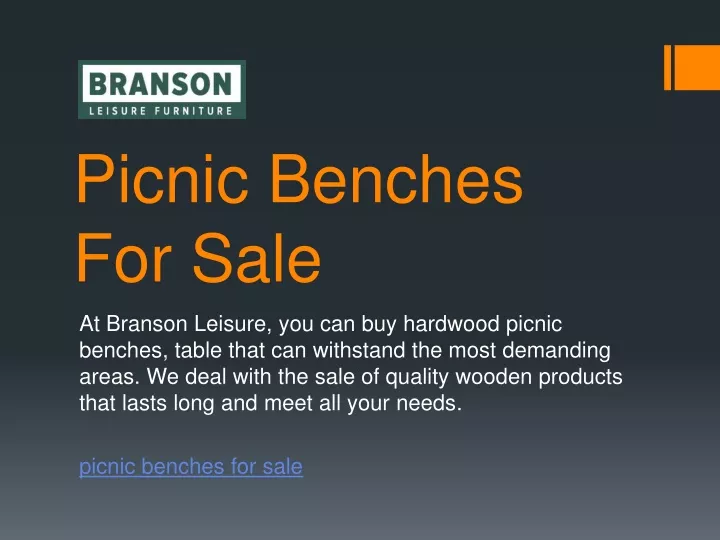 picnic benches for sale