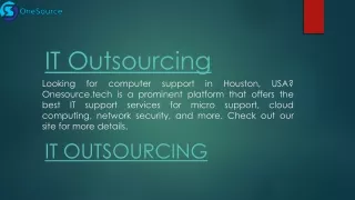 it outsourcing