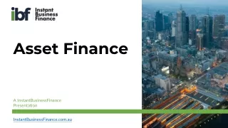 asset finance